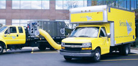 Yellow trucks