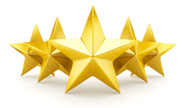 Gold stars 