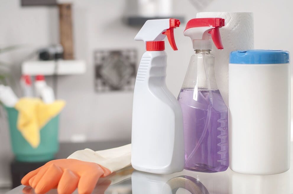 Cleaning supplies